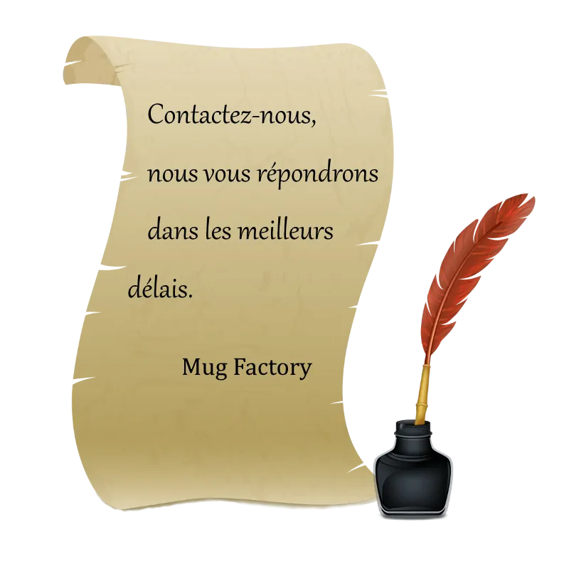 Mug Factory - Parchemin avec plume